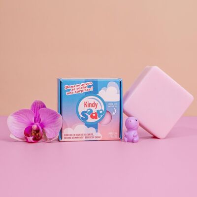 Kindy Pink Soap-sorpresa per bambini