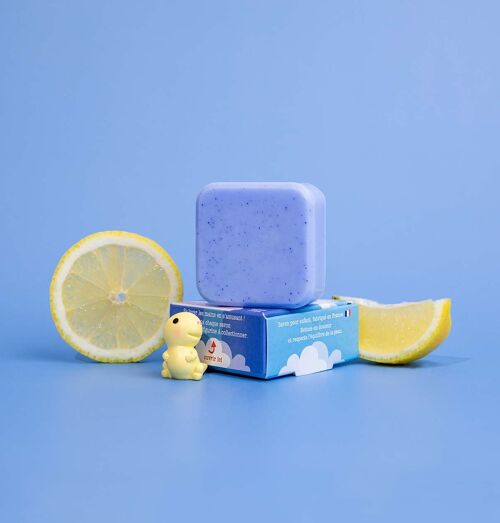Kindy Mini Blue Savon-surprise pour enfant