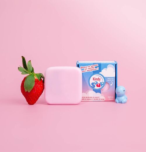 Kindy Mini Pink Savon-surprise pour enfant