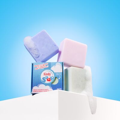 Confezione da 26 saponette Kindy Soap Surprise per bambini