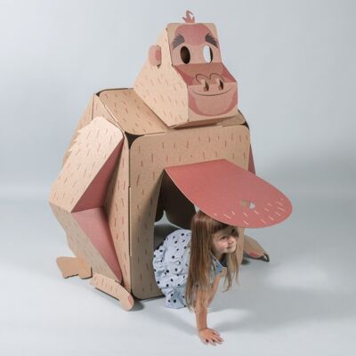 The Cardboard Gorilla Hut
