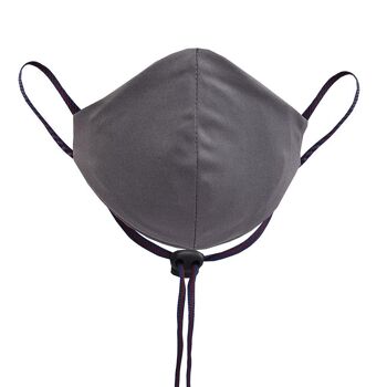 Masque de sport respirant Just Grey 2