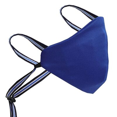 Maschera sportiva traspirante Blu