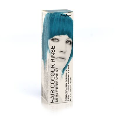 Teinture capillaire semi-permanente de conditionnement de turquoise UV, couleur de cheveux d'application directe sans cruauté végétalienne