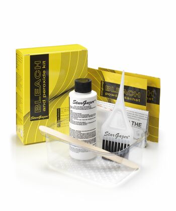 Bleach and Peroxide Kit, le kit maison complet pour la décoloration et la décoloration des cheveux 1