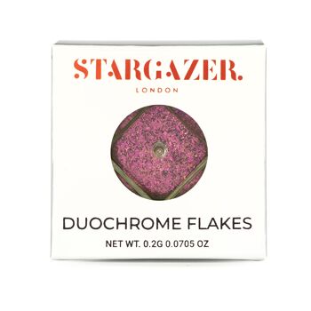 Flocons Duochrome, Couleur Shift Mezermising Loose Glitter Color In Pink Green 2