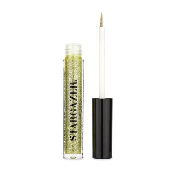 Eyeliner liquide scintillant Vegan Glitter, couleur or de scintillement extrême fin à séchage rapide 2