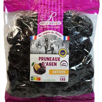 Agen prune with stone - size 28/33 - 1kg bag