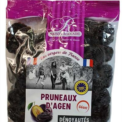 Pitted Agen prunes - giant size - 500g bag