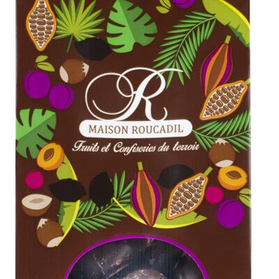 Pruneaux d'Agen enrobés de chocolat noir - sachet 120g