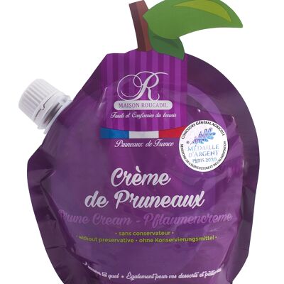 Crème de pruneaux - gourde refermable 375g
