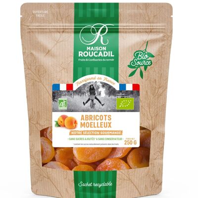 Albicocche morbide bio - busta 250g