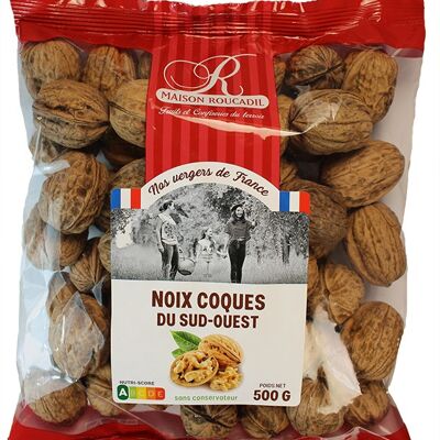 Noix coques - Origine France - sachet 500g