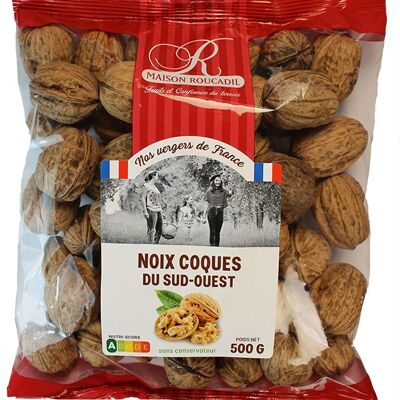 Noix coques - Origine France - sachet 500g