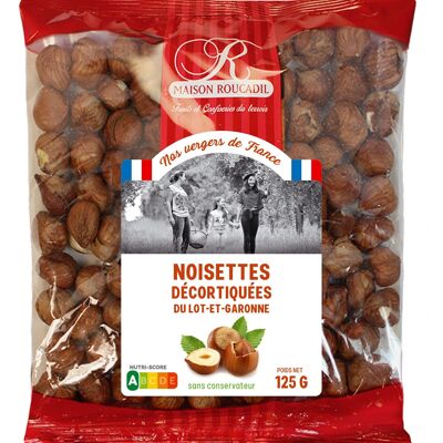 Avellanas francesas sin cáscara - Bolsa de 125g