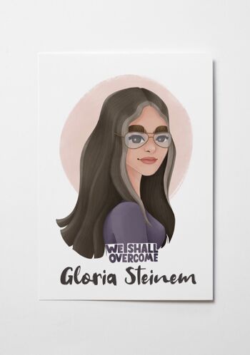 Art mural Gloria Steinem 2