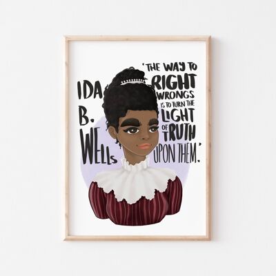 Ida B. Wells Wall Art