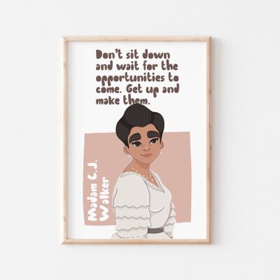 Madam C.J. Walker Wall Art