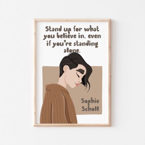 Sophie Scholl Wall Art