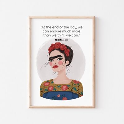 Art mural Frida Kahlo V2