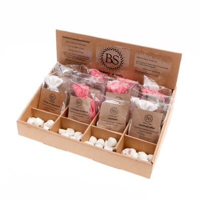 Flower Scent Set Soy Wax Melt Display Unit