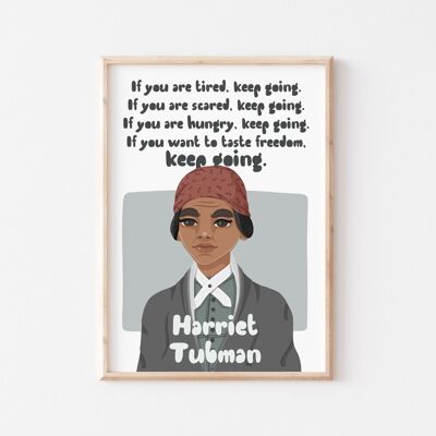 Harriet Tubman: decoración