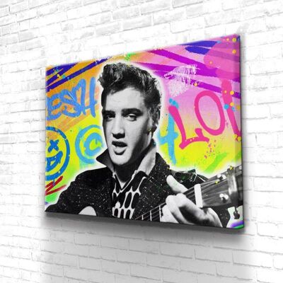 Tableau Elvis Magic - 160 x 120 - Plexiglas - Sans cadre