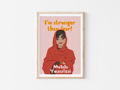 Malala Yousafzai Wall Art