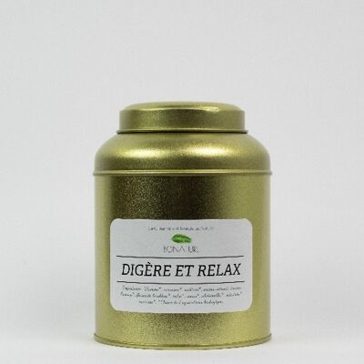 Digère et Relax Infusion Bio Bonature - Victorian box 150 g