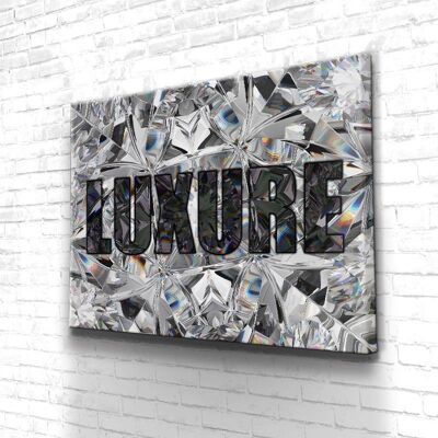 Tableau Diamonds Luxure - 60 x 40 - Plexiglas - Sans cadre