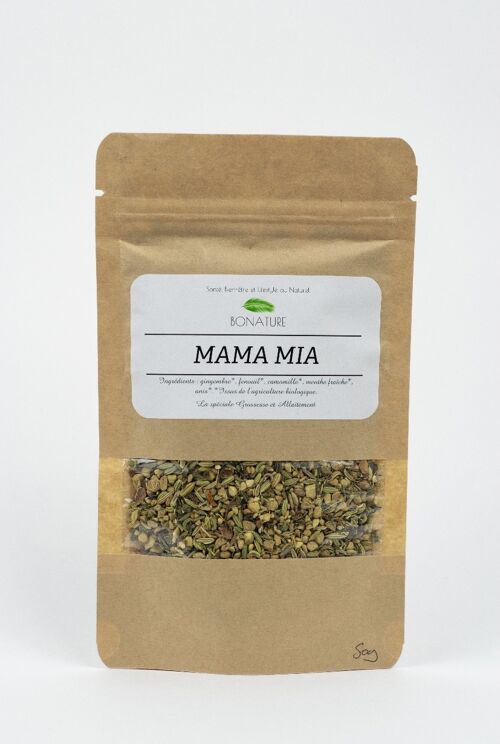 Mama Mia ! Infusion Grossesse et Allaitement Bonature - sac kraft 150g