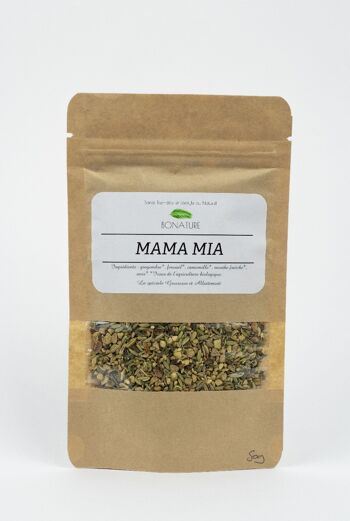 Mama Mia ! Infusion Grossesse et Allaitement Bonature - sac kraft 150g 1