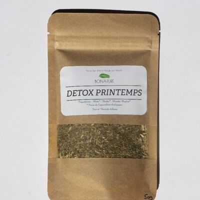 Bonature Spring Detox "Fegato e cistifellea" - Sacchetto kraft da 50 g