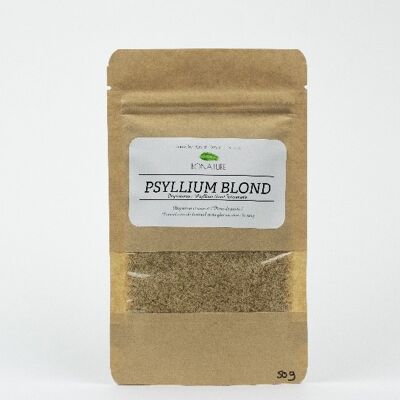 Bonature blond psyllium - 50g kraft bag