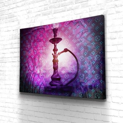 Tableau Chicha Street - 60 x 40 - Toile sur châssis - Sans cadre