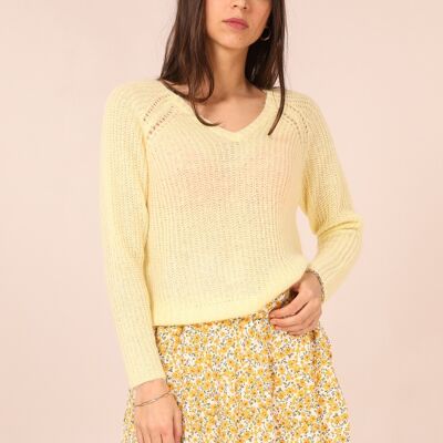 MOLLY Yellow sweater