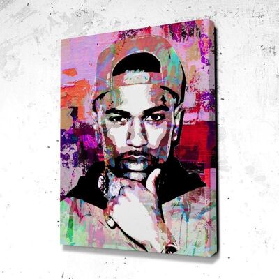 Tableau Big Sean - 40 x 30 - Toile sur châssis - Sans cadre