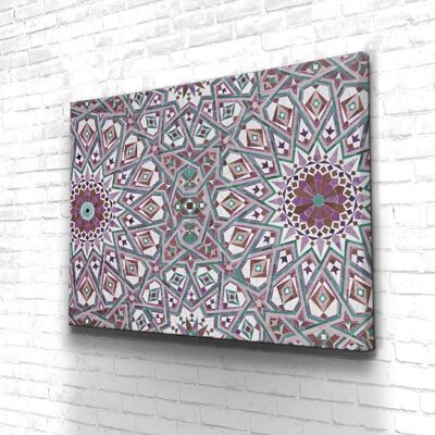 Tableau Antique Mosaique - 160 x 120 - Plexiglas - Sans cadre