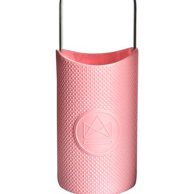 Botella de agua de vidrio Neon Kactus - Pink Flamingo 1000ml