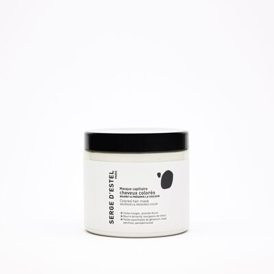 Maschera Capelli Colorati - 98,9% Naturale - Vegan - Fortifica, ristruttura e mantiene l'idratazione nella fibra capillare - 600g