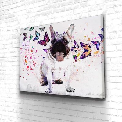 Tableau Amour de chien - 60 x 40 - Plexiglas - Sans cadre
