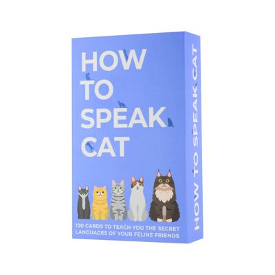 How to speak cat Cards