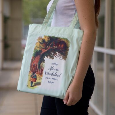 Alice Türkis Buch Tote Bag