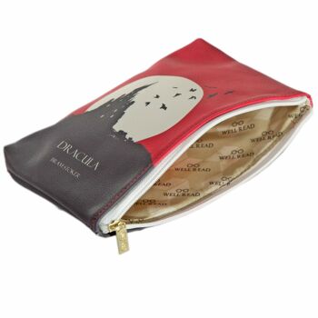Pochette de sac à main Dracula Moon Red Book Pouch 2