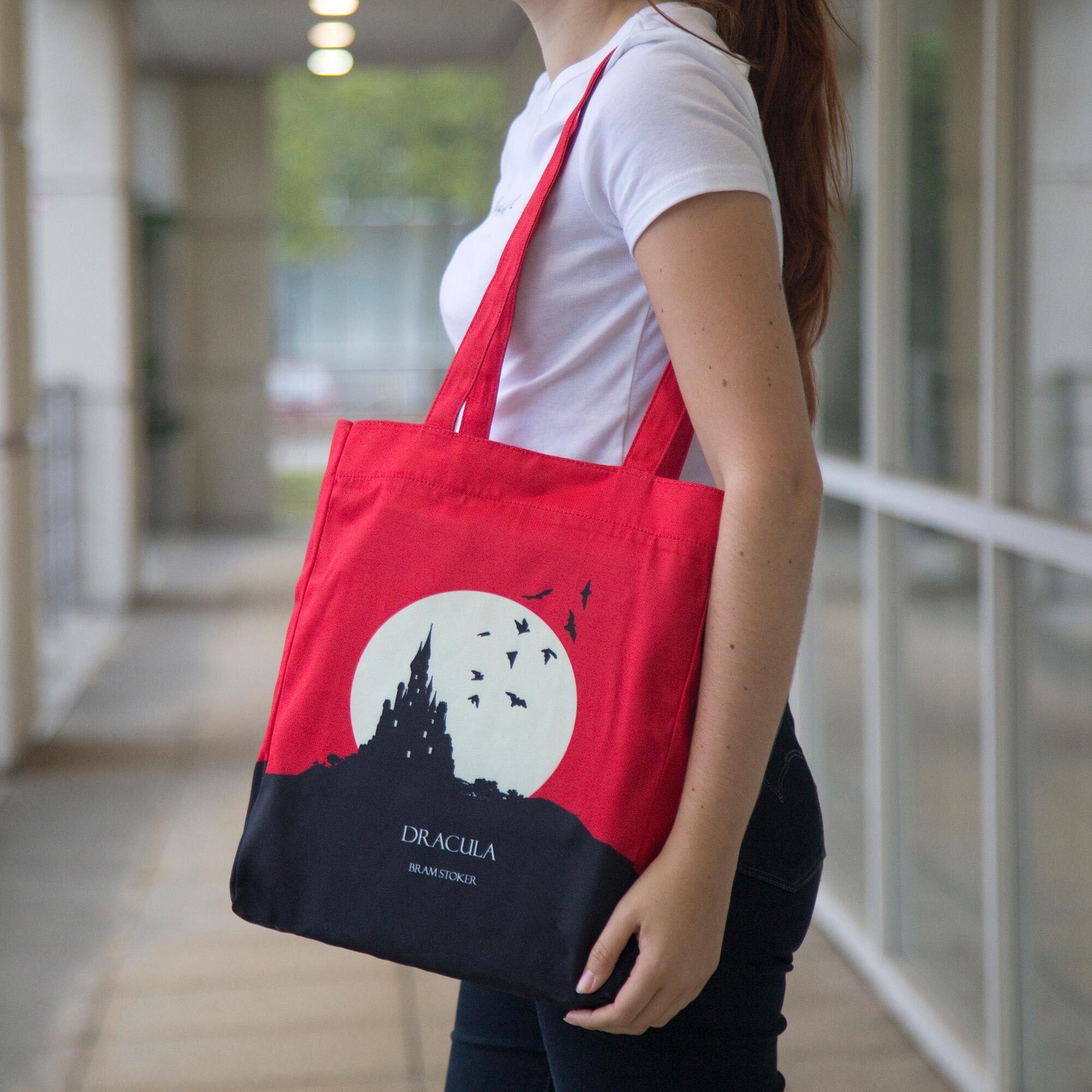 Borsa tote con libro Luna Dracula