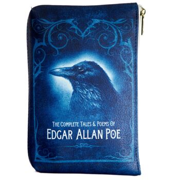 Pochette de sac à main Edgar Allan Poe Book Pouch 3
