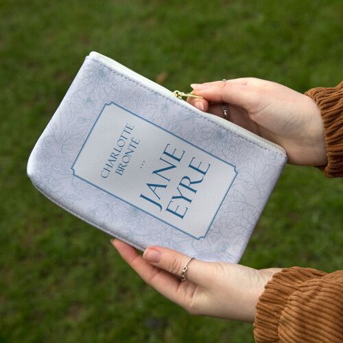Jane Eyre Lilac Book Pouch Purse Clutch