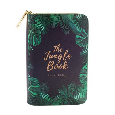 Jungle Leaves Book – Portemonnaie mit Rundum-Reißverschluss