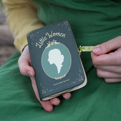 Little Women Book – Geldbörse mit Rundum-Reißverschluss