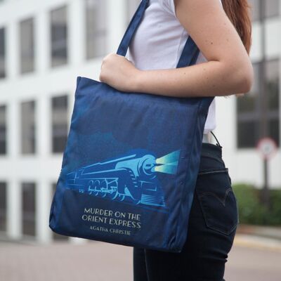 Murder on The Orient Express Book Tote Bag